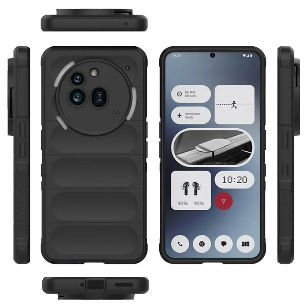 Deksel for Nothing Phone (3a) Pro, Techsuit, Magic Shield, Svart