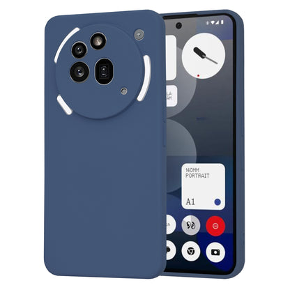 Deksel til Nothing Phone (3a) Pro, Techsuit, SoftFlex, Marineblå