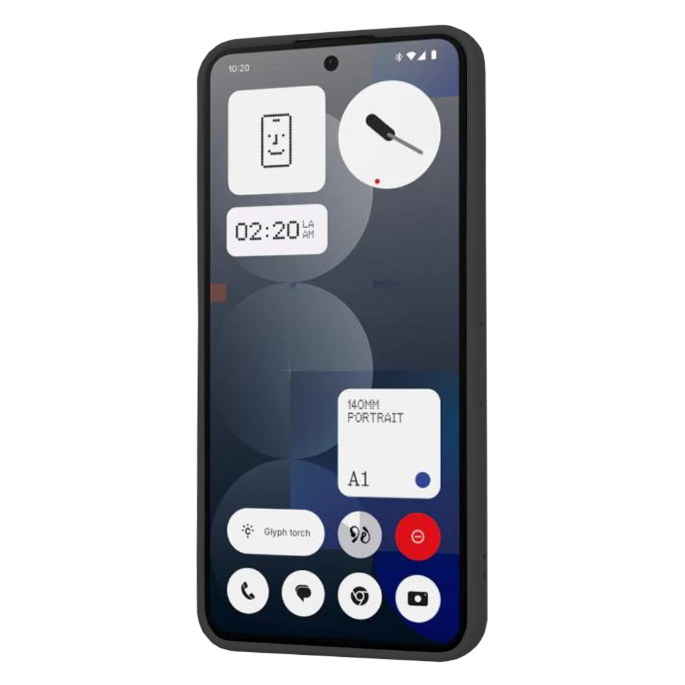 Deksel til Nothing Phone (3a) Pro, Techsuit, SoftFlex, Svart