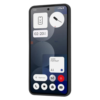 Deksel til Nothing Phone (3a) Pro, Techsuit, SoftFlex, Svart