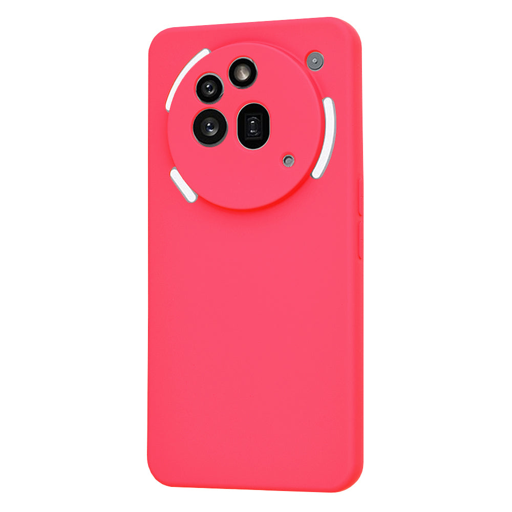 Deksel til Nothing Phone (3a) Pro, Techsuit, SoftFlex, Mørk Rosa