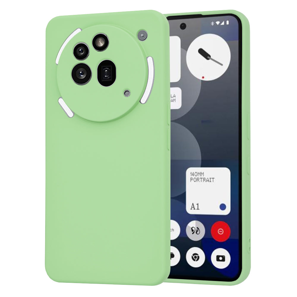 Deksel til Nothing Phone (3a) Pro, Techsuit, SoftFlex, Lys grønn