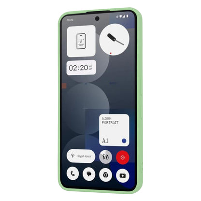 Deksel til Nothing Phone (3a) Pro, Techsuit, SoftFlex, Lys grønn
