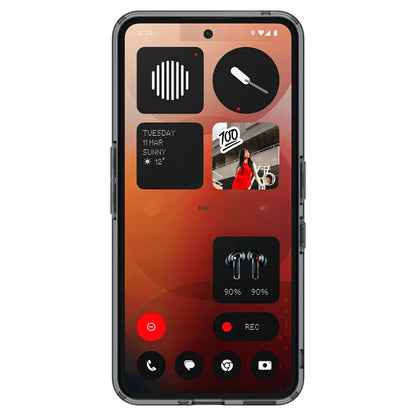 Deksel til Nothing Phone (3a), Spigen, Ultra Hybrid, Røykfarget ACS09373