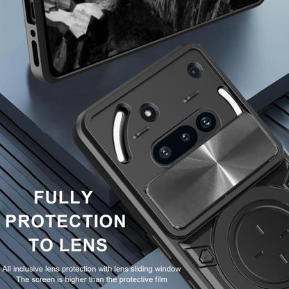 Deksel for Nothing Phone (3a), Techsuit, CamGuard Pro, Blå