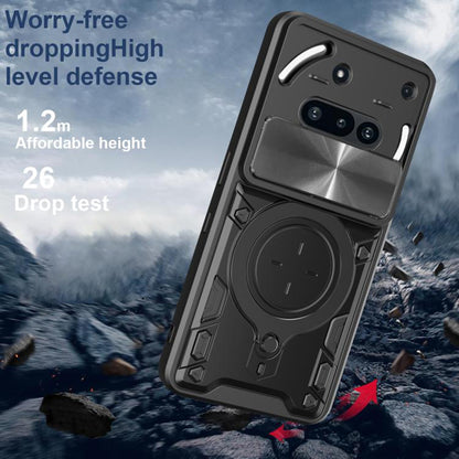 Deksel for Nothing Phone (3a), Techsuit, CamGuard Pro, Blå