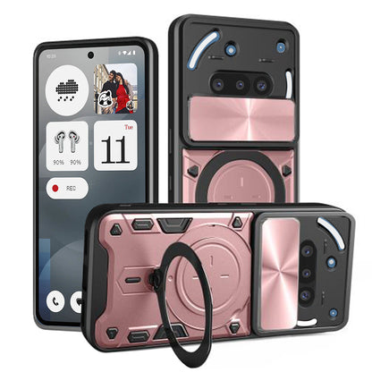 Deksel til Nothing Phone (3a), Techsuit, CamGuard Pro, Rosa Gull