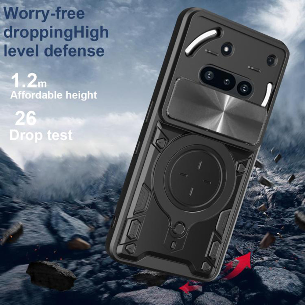 Deksel til Nothing Phone (3a), Techsuit, CamGuard Pro, Rosa Gull