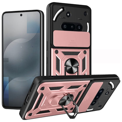 Deksel til Nothing Phone (3a), Techsuit, CamShield, Rosa