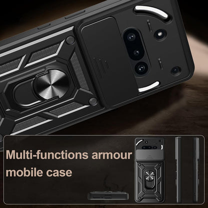 Deksel til Nothing Phone (3a), Techsuit, CamShield, Grønn