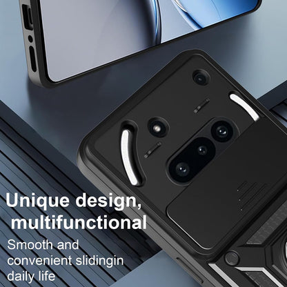 Deksel til Nothing Phone (3a), Techsuit, CamShield, Grønn