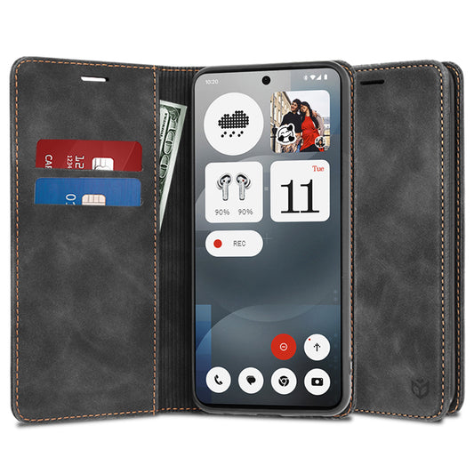Deksel for Nothing Phone (3a), Techsuit, Confy, Svart