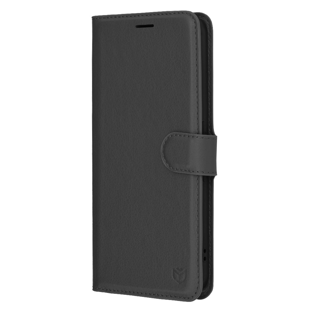 Deksel for Nothing Phone (3a), Techsuit, Leather Folio, Svart