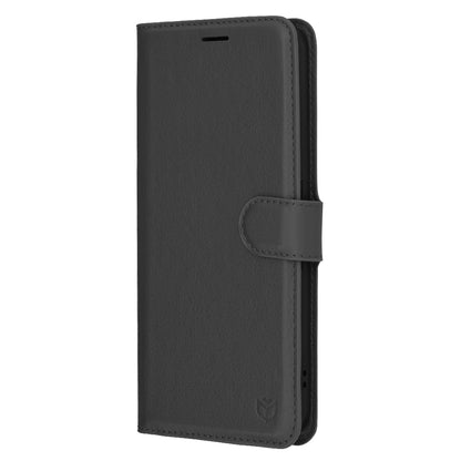Deksel for Nothing Phone (3a), Techsuit, Leather Folio, Svart