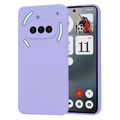 Deksel til Nothing Phone (3a), Techsuit, SoftFlex, Lys lilla