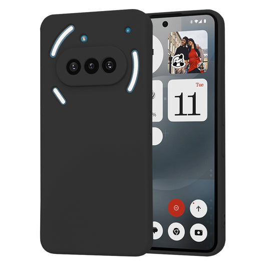 Deksel til Nothing Phone (3a), Techsuit, SoftFlex, Svart