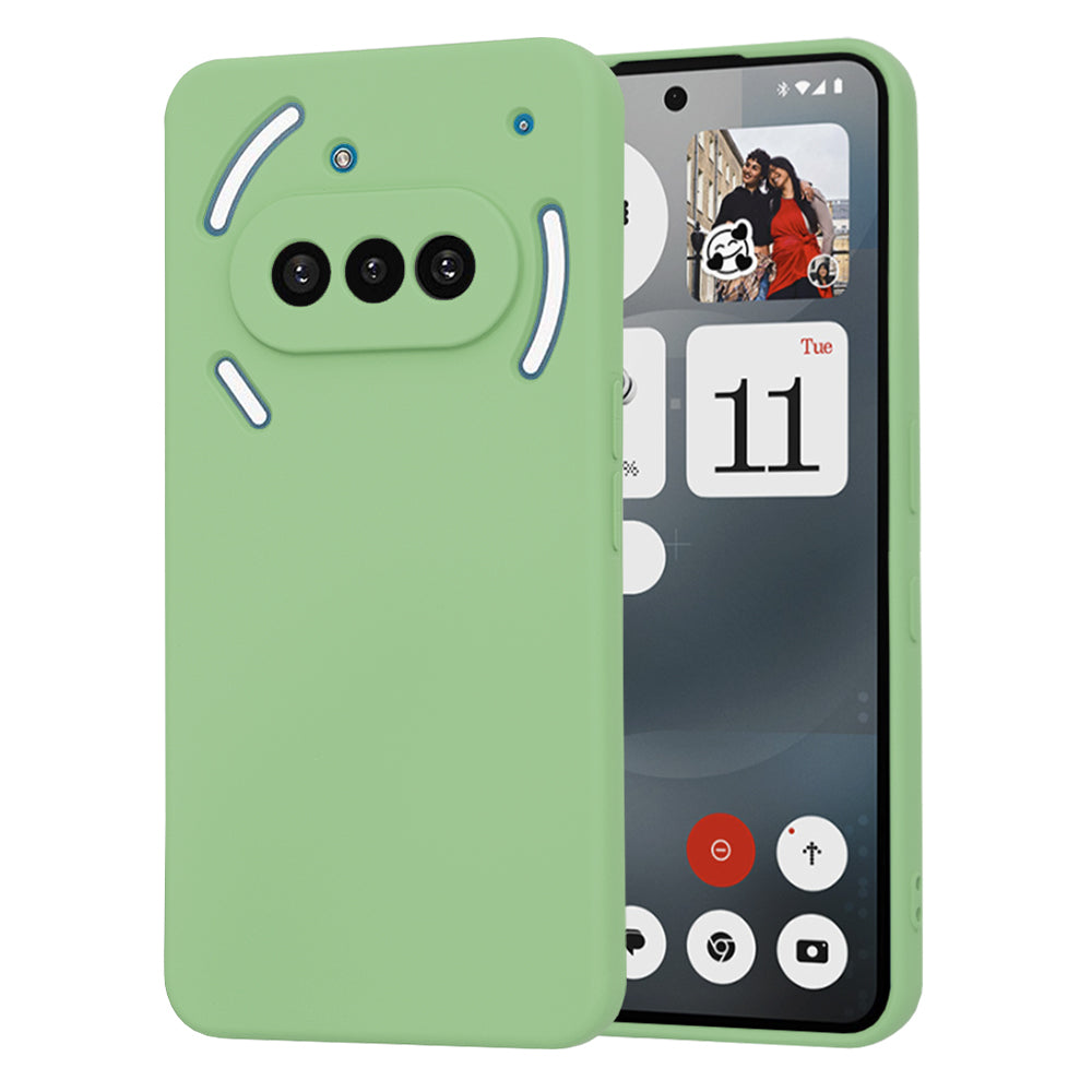 Deksel til Nothing Phone (3a), Techsuit, SoftFlex, Lys grønn