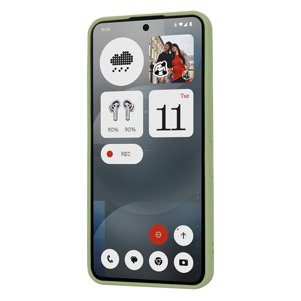 Deksel til Nothing Phone (3a), Techsuit, SoftFlex, Matcha