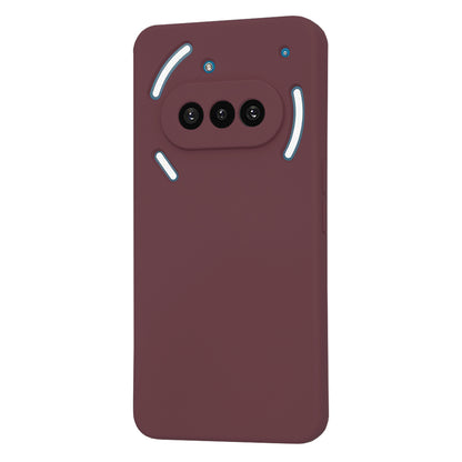 Deksel til Nothing Phone (3a), Techsuit, SoftFlex, Burgunder