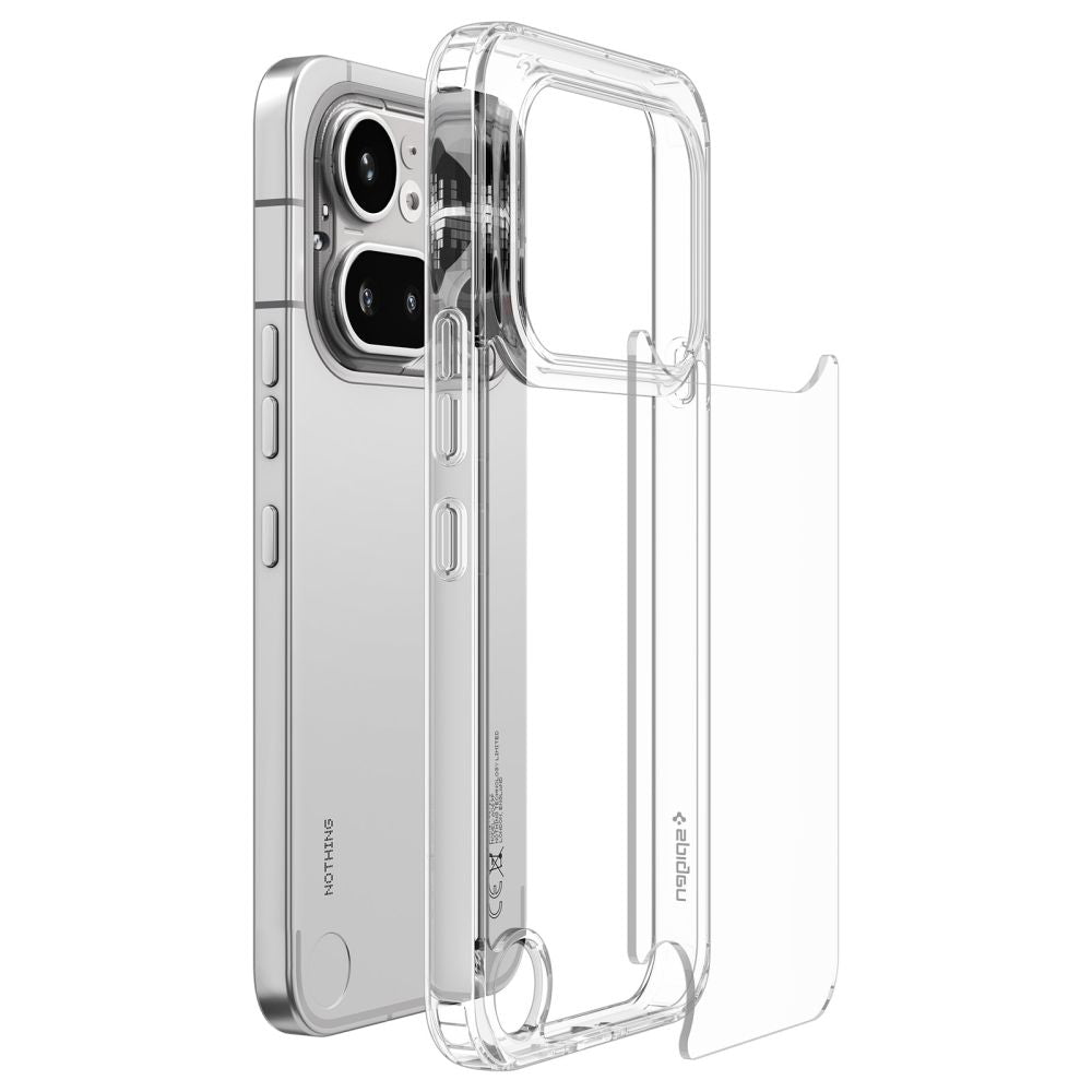 Deksel for Nothing Phone (4a) Pro, Spigen, Ultra Hybrid, Transparent ACS11632