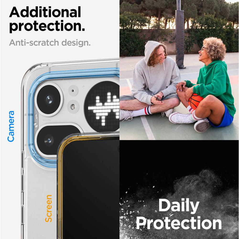 Deksel for Nothing Phone (4a) Pro, Spigen, Ultra Hybrid, Transparent ACS11632