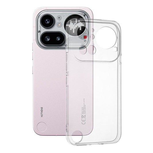 Deksel for Nothing Phone (4a) Pro, Techsuit, Klar, Gjennomsiktig