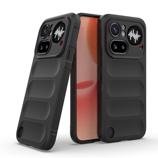 Deksel for Nothing Phone (4a) Pro, Techsuit, Magic Shield, Svart