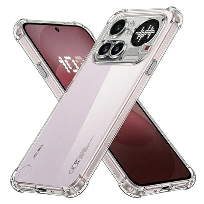 Deksel for Nothing Phone (4a) Pro, Techsuit, Shockproof Clear, Gjennomsiktig