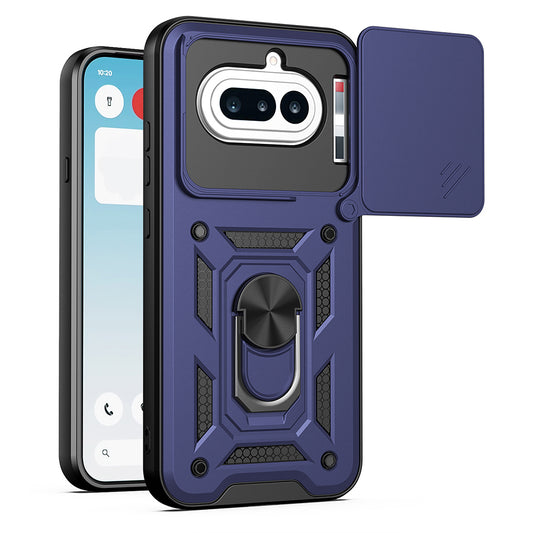 Deksel for Nothing Phone (4a), Techsuit, CamShield, Blå