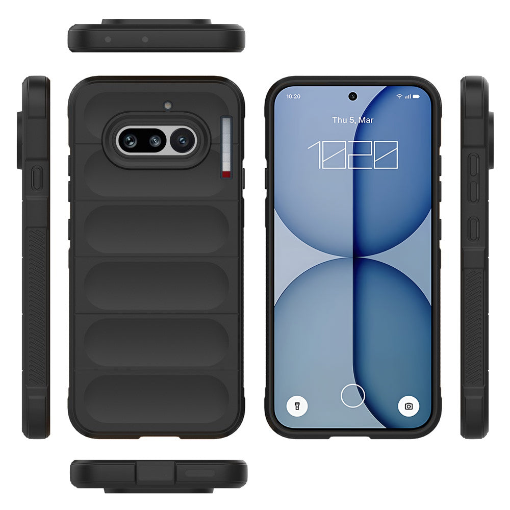 Deksel for Nothing Phone (4a), Techsuit, Magic Shield, Svart