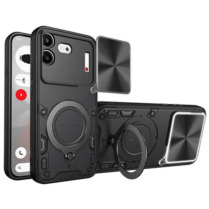 Deksel for Nothing Phone (4b), Techsuit, CamGuard Pro, Svart
