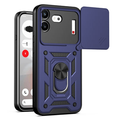 Deksel for Nothing Phone (4b), Techsuit, CamShield, Blå