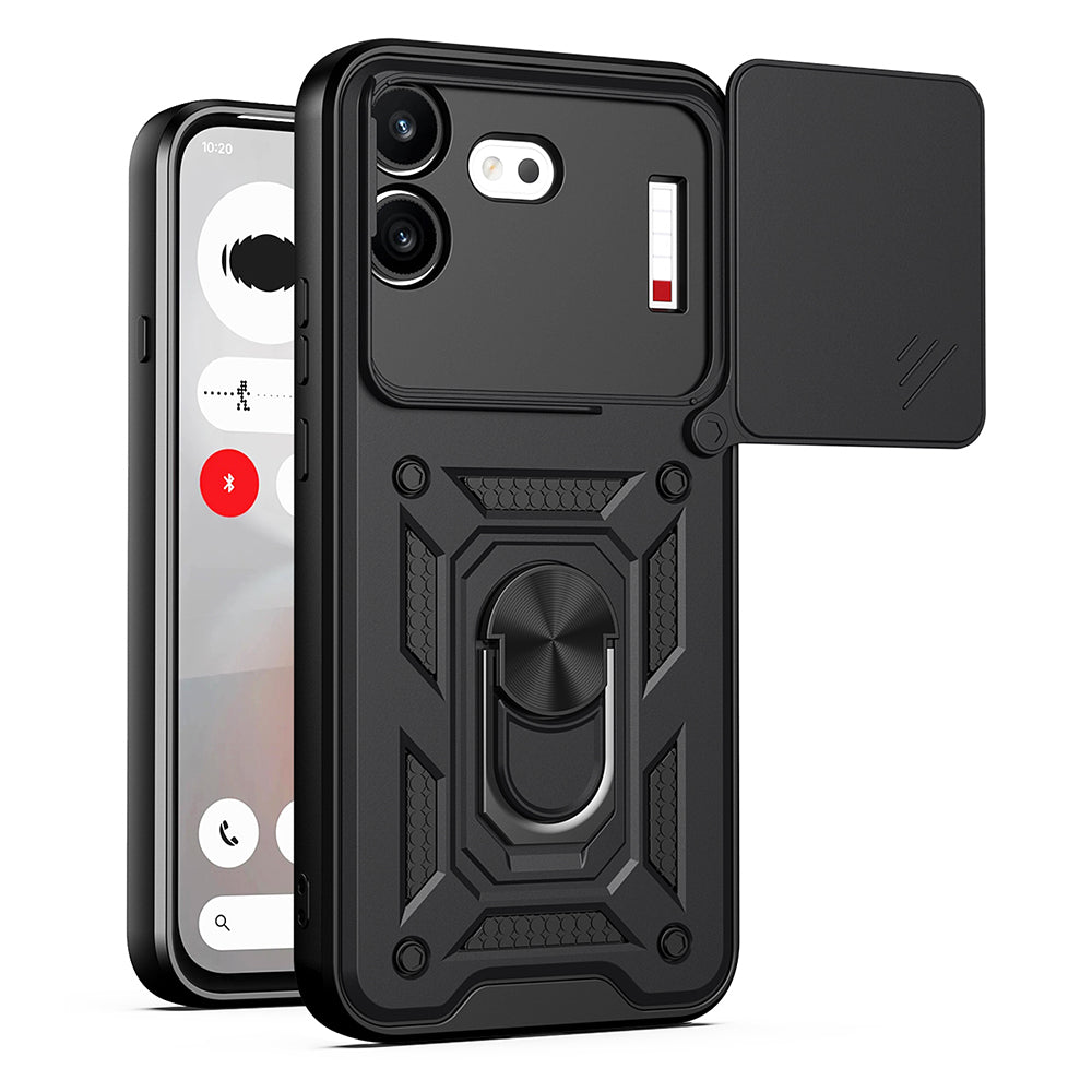 Deksel til Nothing Phone (4b), Techsuit, CamShield, Svart