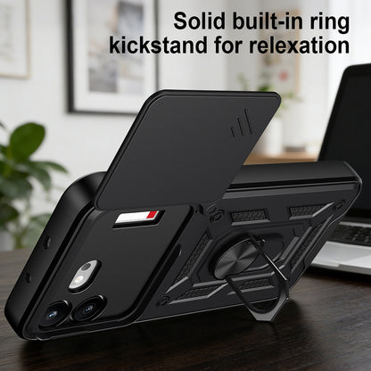 Deksel til Nothing Phone (4b), Techsuit, CamShield, Svart