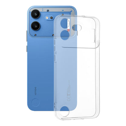 Deksel til Nothing Phone (4b), Techsuit, Klar, Transparent