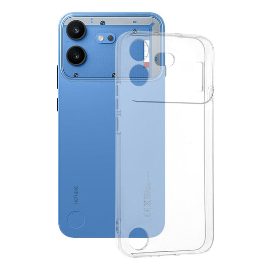 Deksel til Nothing Phone (4b), Techsuit, Klar, Transparent