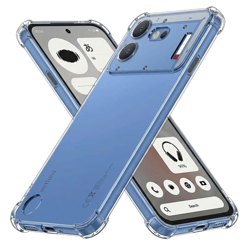Deksel for Nothing Phone (4b), Techsuit, Støtsikker Klar, Transparent