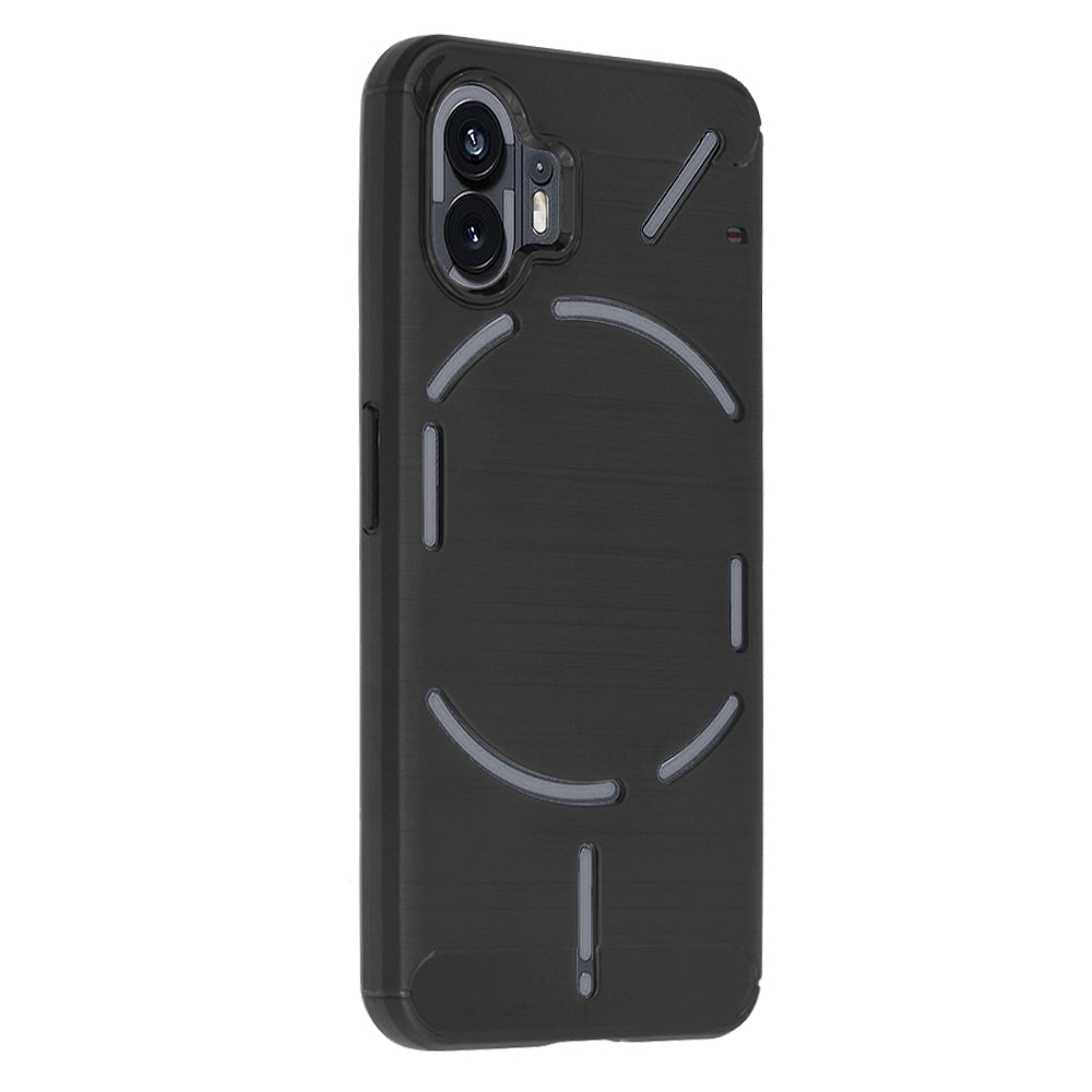 Deksel til Nothing Phone (2), Techsuit, karbon, svart