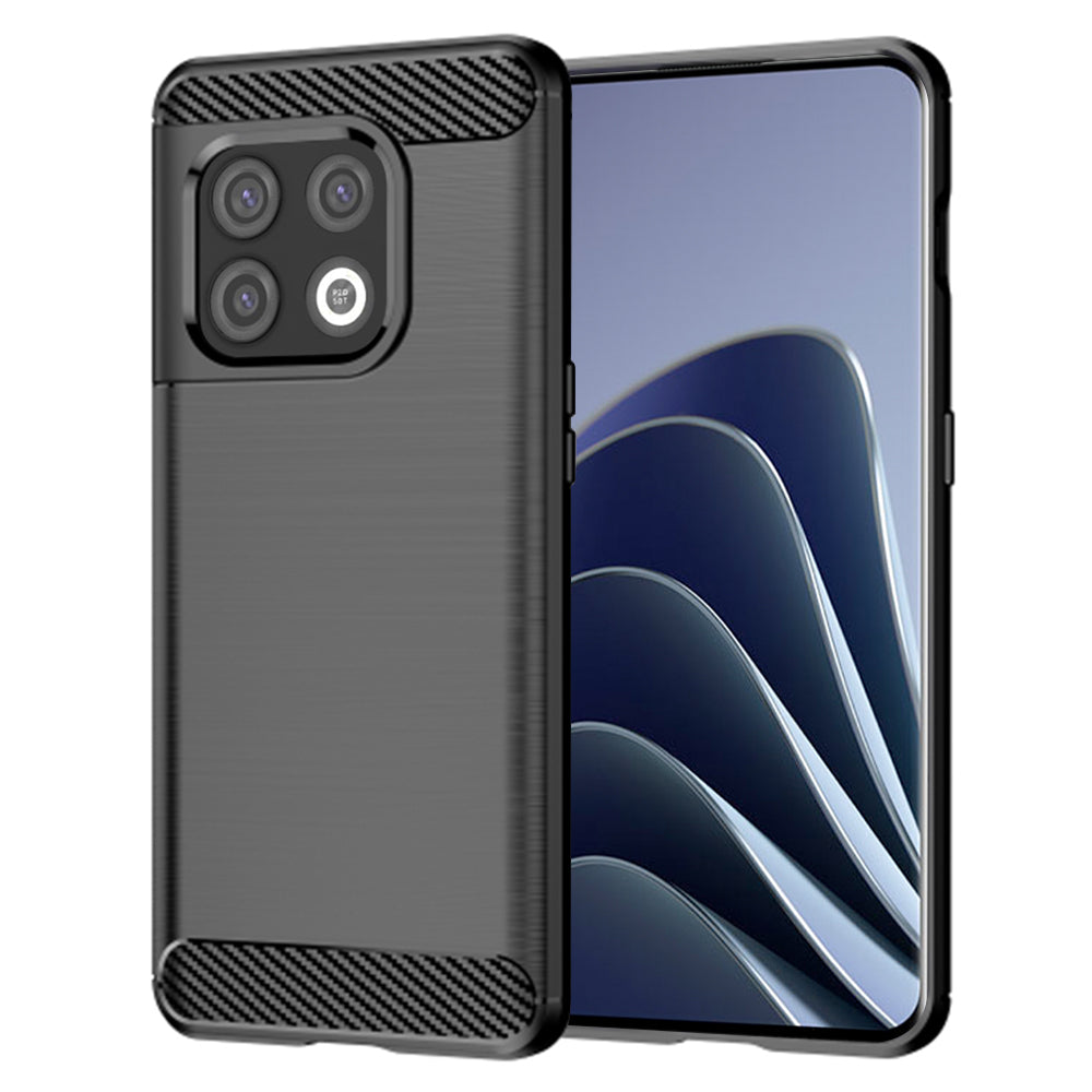 Deksel til OnePlus 10 Pro, Techsuit, Karbon, Svart