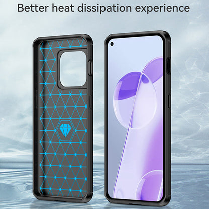 Deksel til OnePlus 10 Pro, Techsuit, Karbon, Svart