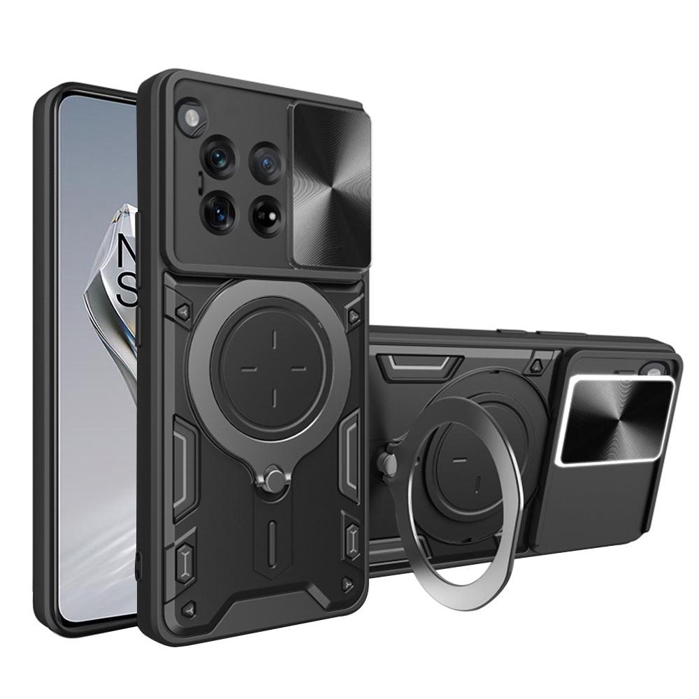 Deksel til OnePlus 12, Techsuit, CamGuard Pro, Svart