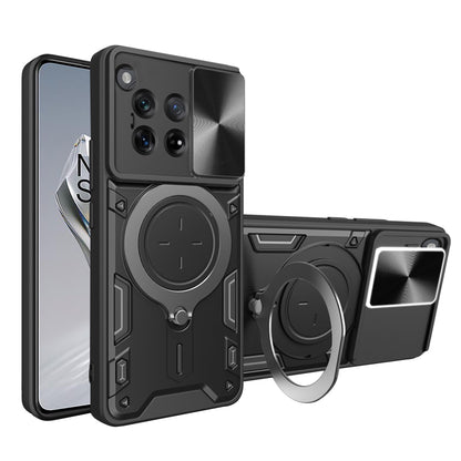 Deksel til OnePlus 12, Techsuit, CamGuard Pro, Svart