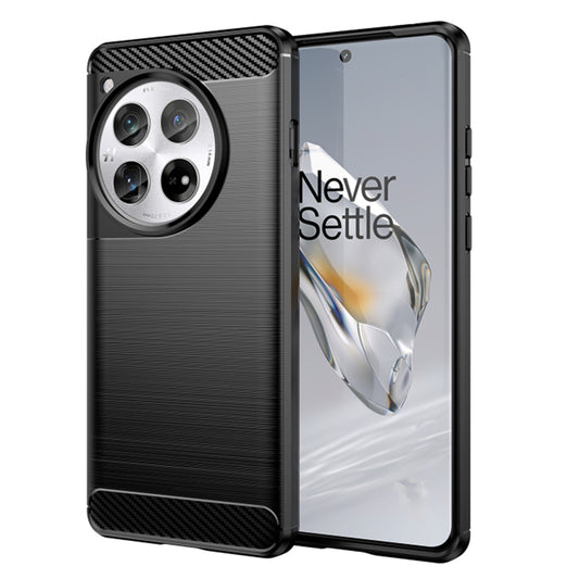 Deksel for OnePlus 12, Techsuit, Karbon, Svart