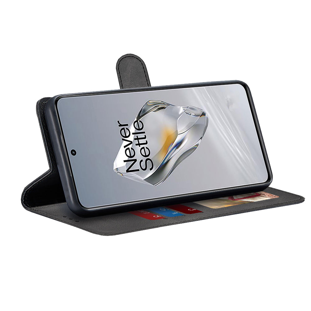 Deksel til OnePlus 12, Techsuit, Diary Book, svart