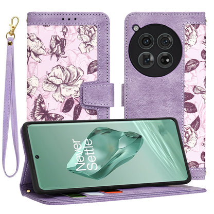 Deksel til OnePlus 12, Techsuit, FlipCraft, Lilla