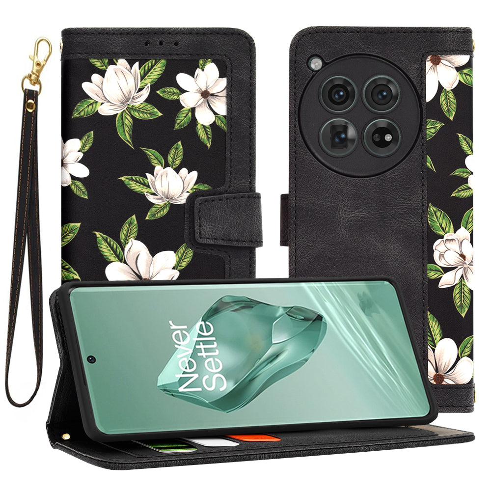 Deksel til OnePlus 12, Techsuit, FlipCraft, Svart