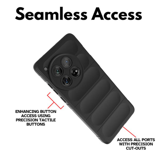 Deksel til OnePlus 12, Techsuit, Magic Shield, Svart