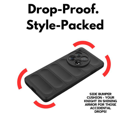 Deksel til OnePlus 12, Techsuit, Magic Shield, Svart