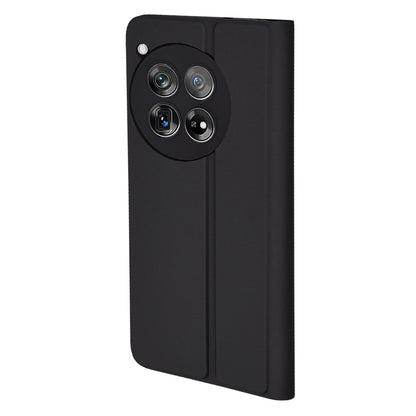 Deksel for OnePlus 12, Techsuit, Magskin Book, Svart
