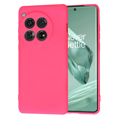 Deksel til OnePlus 12, Techsuit, SoftFlex, Mørk Rosa